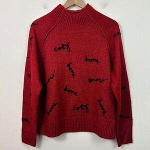 NWT Sundance Sweater Red Size Medium
